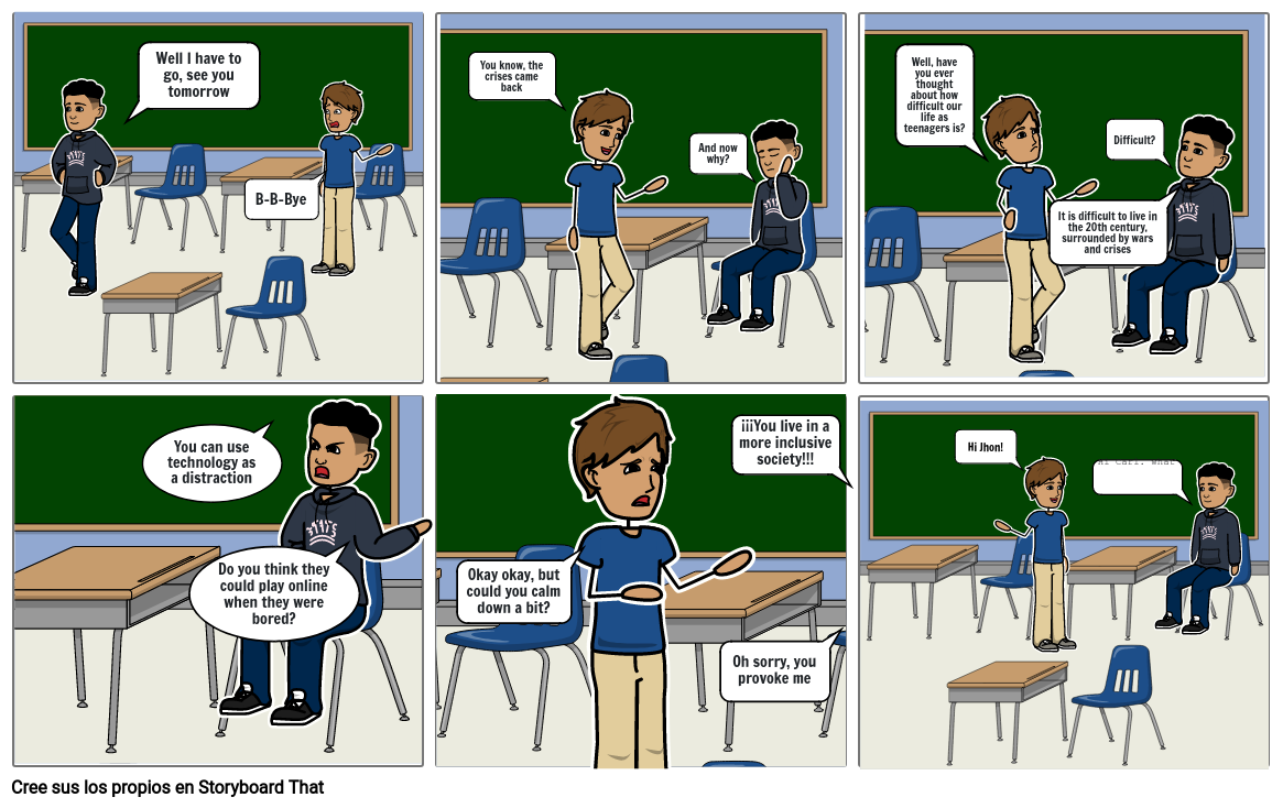 Advantages of a teenager Storyboard by cdb8a468