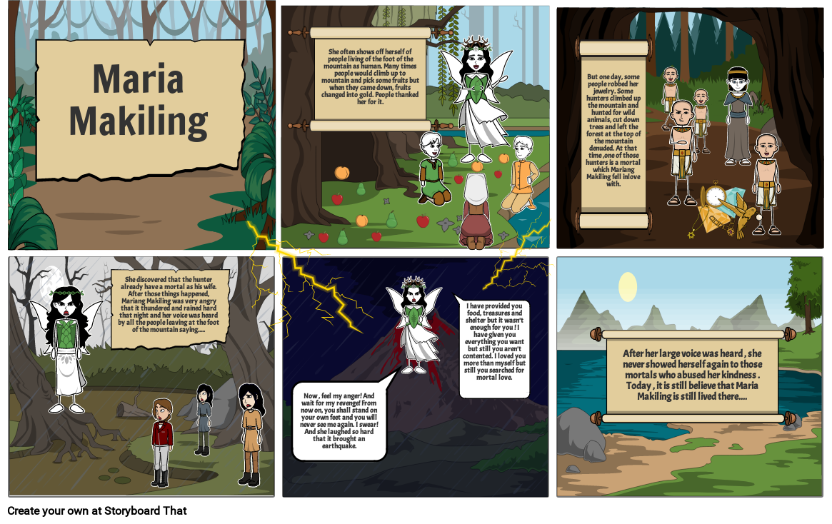 MARIA MAKILING Storyboard by ce0060cd