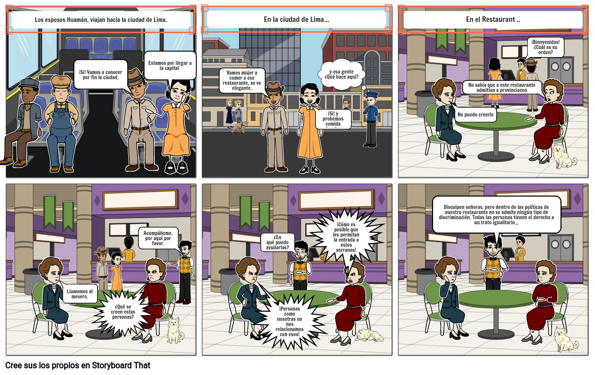 Discriminacion Storyboard By Ce20193d 6182