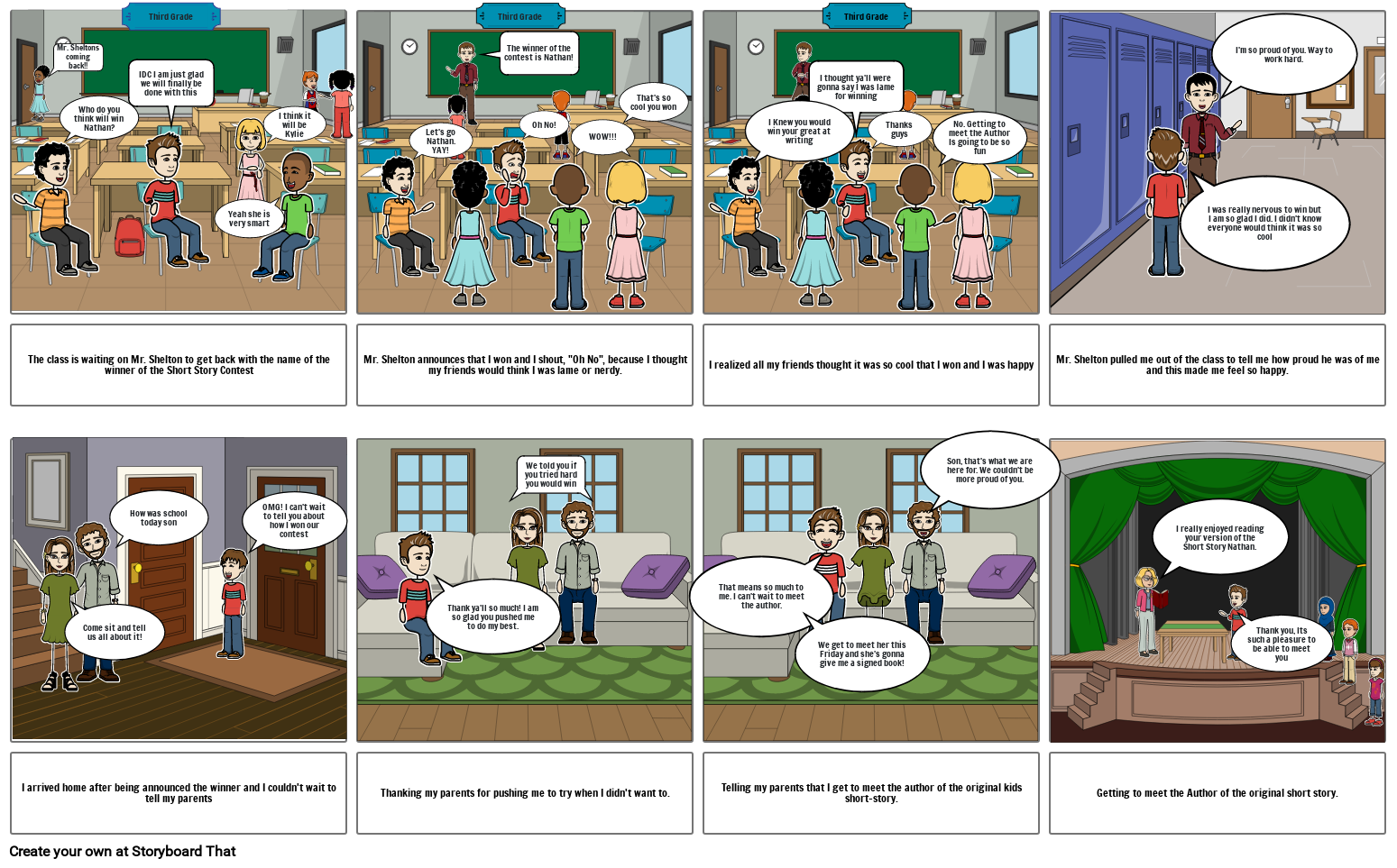 Revision Project Storyboard by ce610fa2