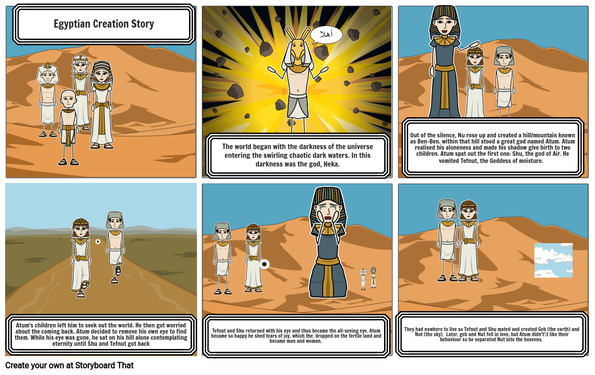 Egyptian Storyboard Storyboard Por Ced92ad4