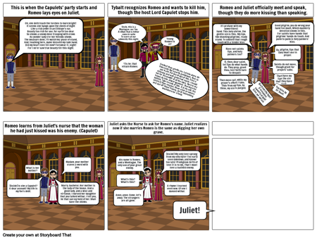 Romeo and Juliet Act 1 Scene 5