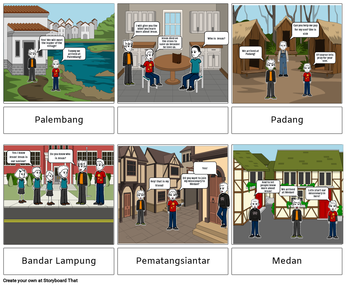 My missionary Storyboard by cf068418