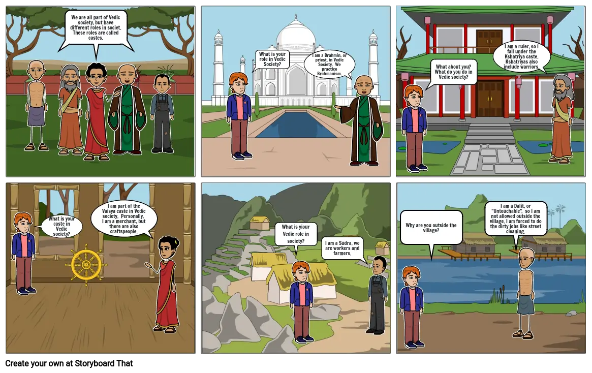 Vedic Society Comic