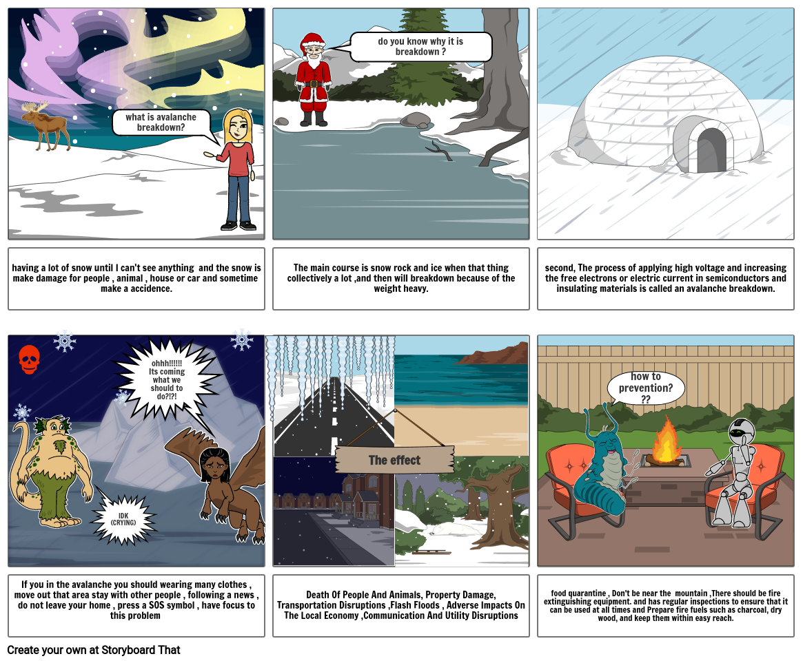 avalanche Storyboard by cf37d464