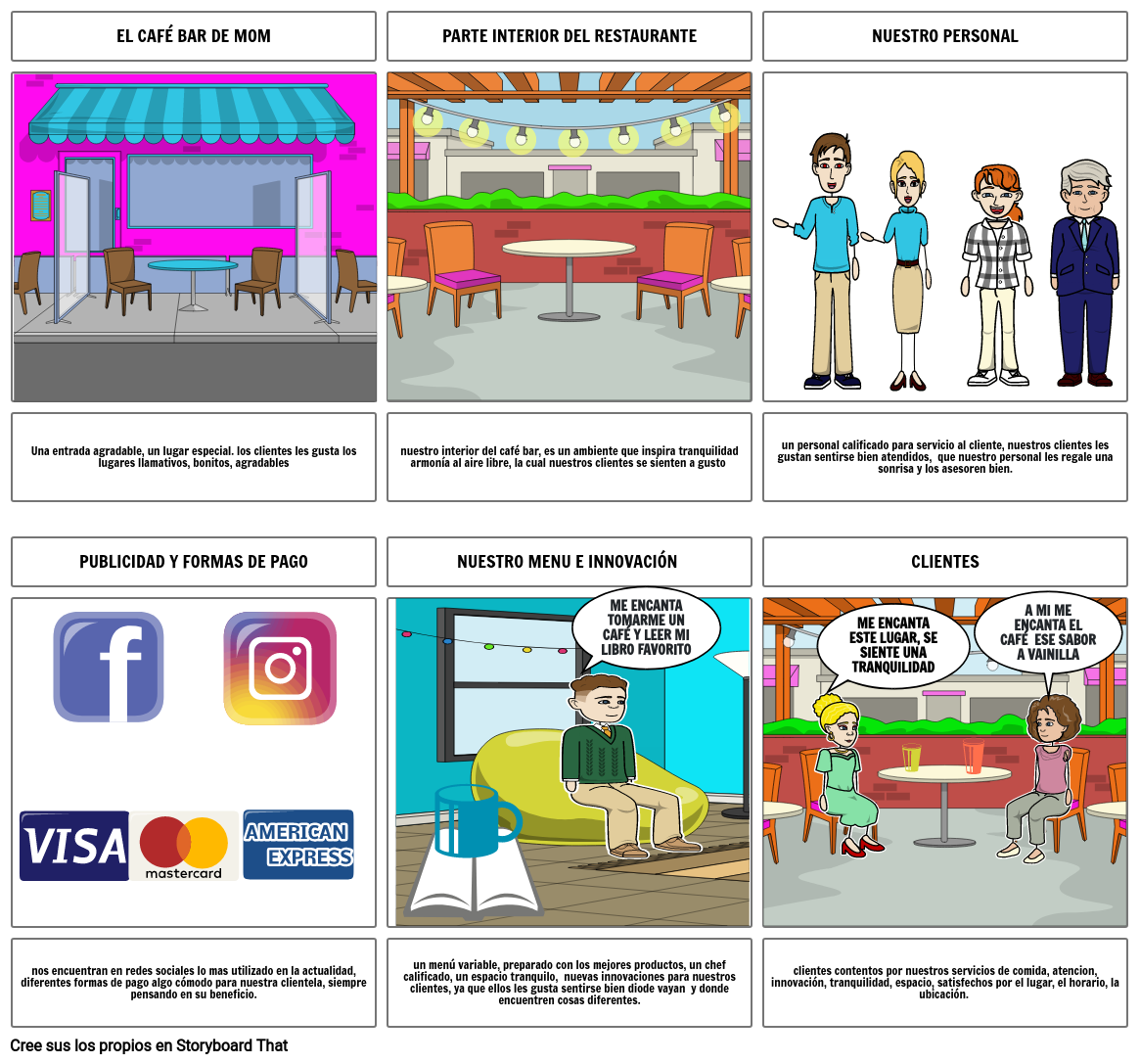 el cafe bar de mom Storyboard por cfb64120