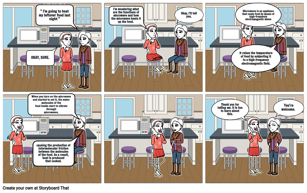 Comic Strip Storyboard by cfde2a21