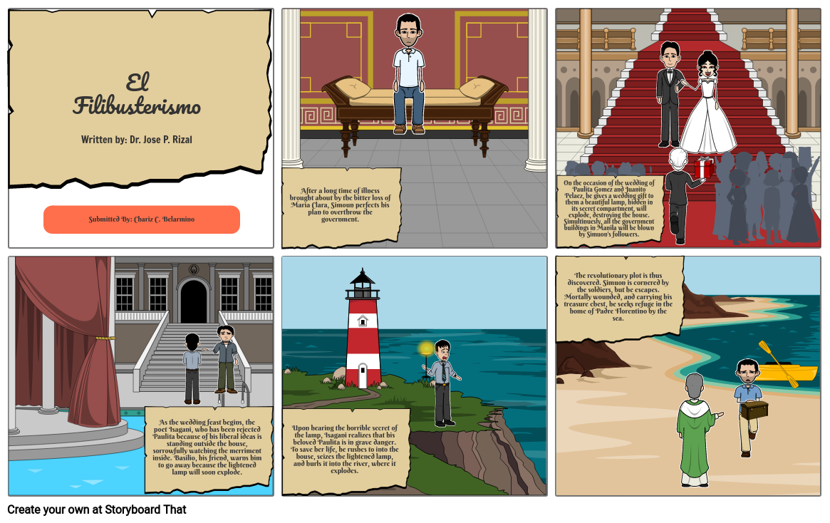 El Filibusterismo Storyboard By 19c406e0 4664