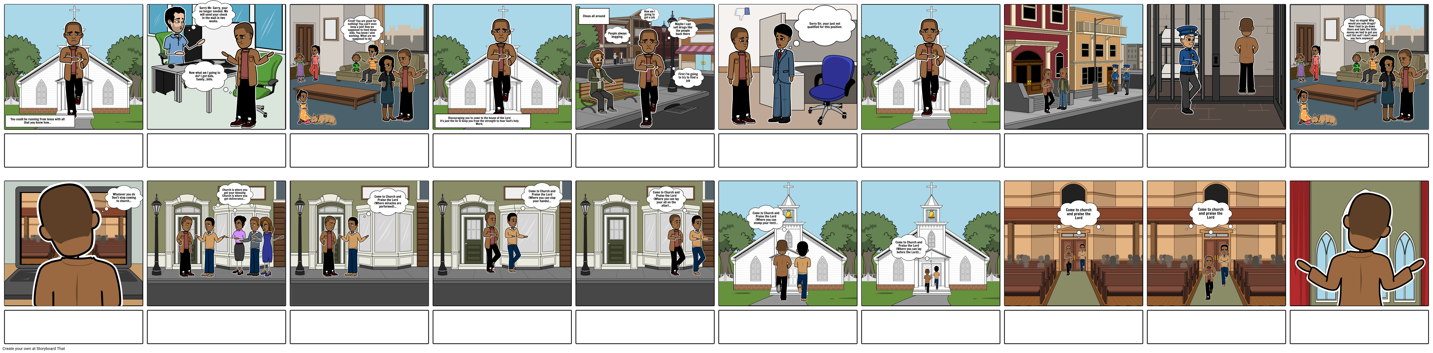 Don t Stop Coming To Church Storyboard Por Cherlynk don-t-stop-coming-to-church-storyboard-por-cherlynk