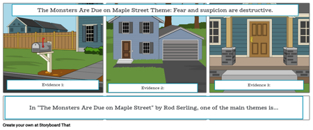 The Monsters Are Due on Maple Street Theme