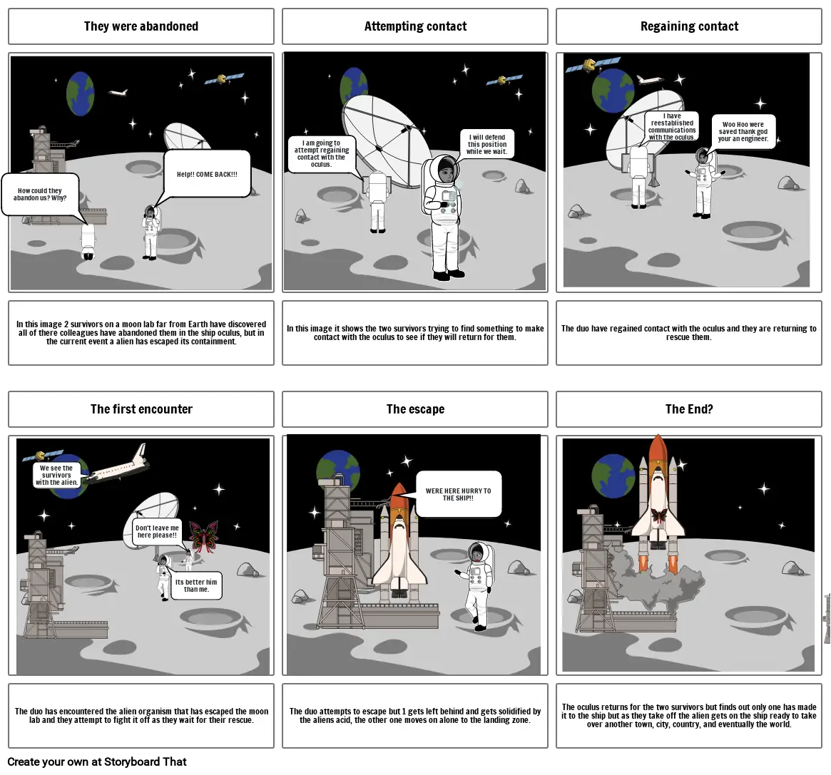 The Moon outbreak