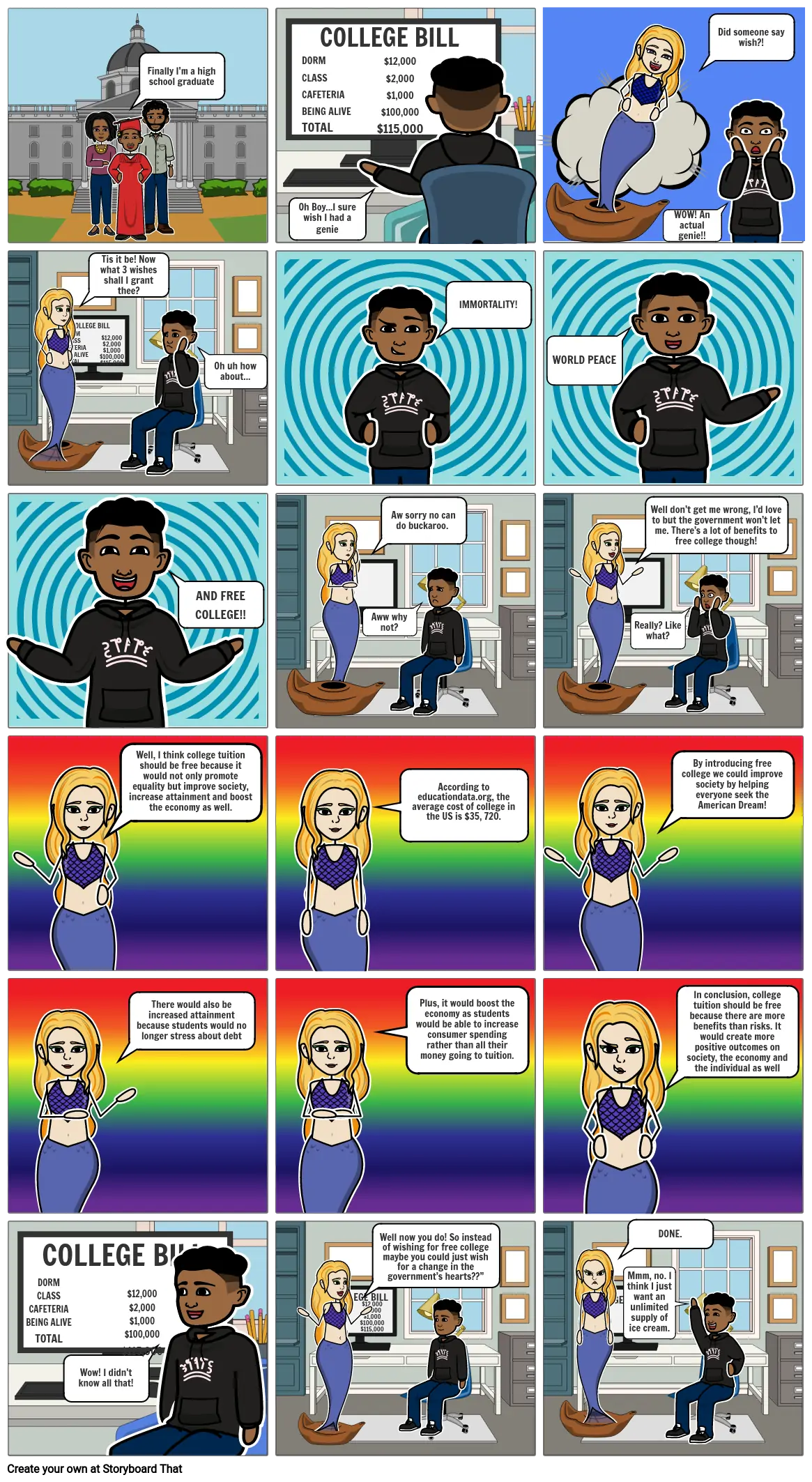 Free College Webcomic