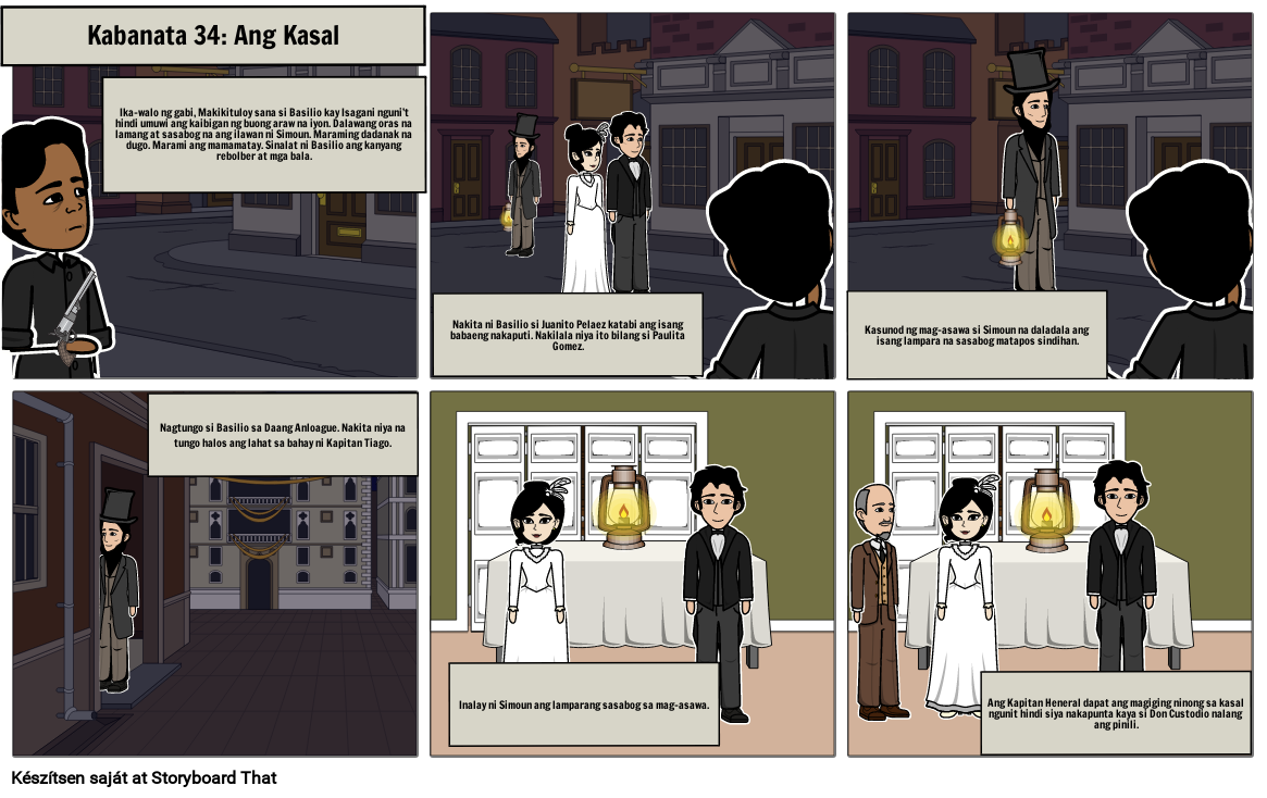 El Filibusterismo Kabanata 1 Comics Storyboard – Lights Crystal