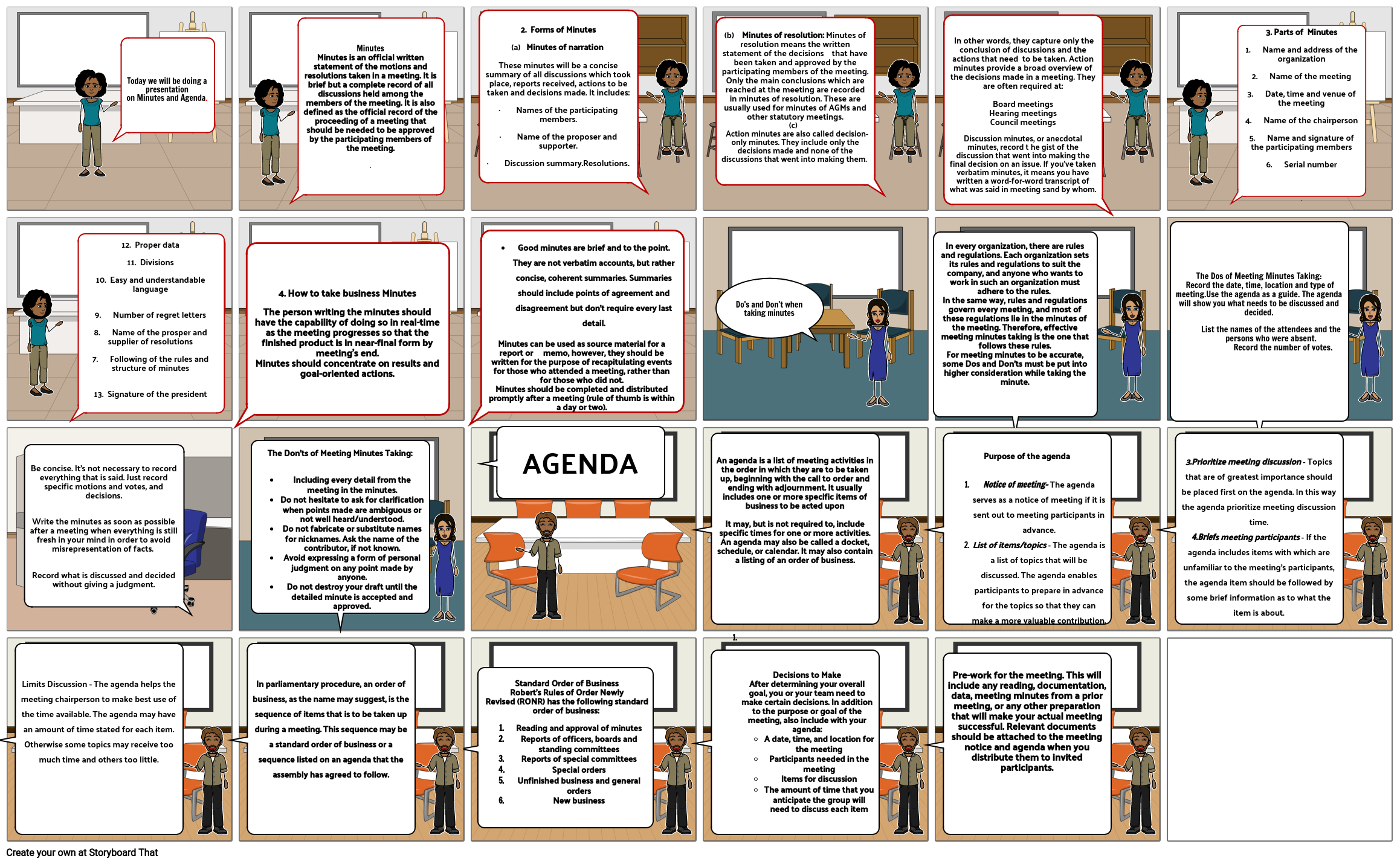 minutes-and-agenda-storyboard-by-commprojgroup