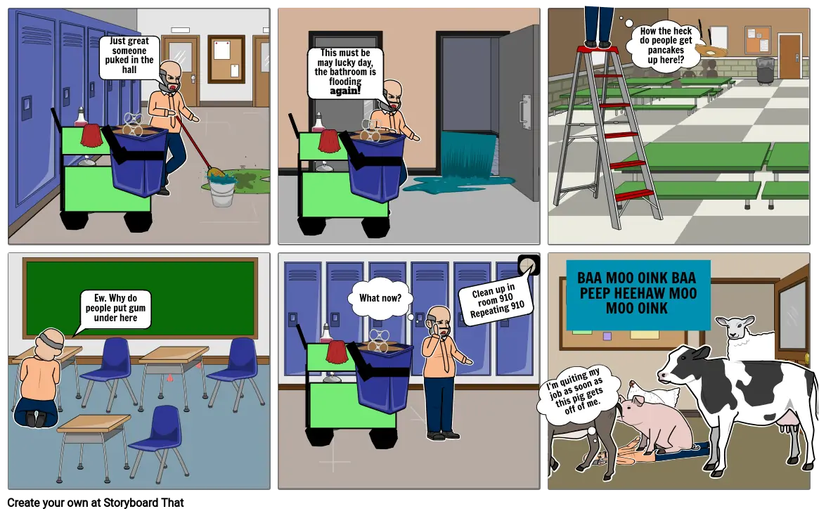 Janitor&#39;s life