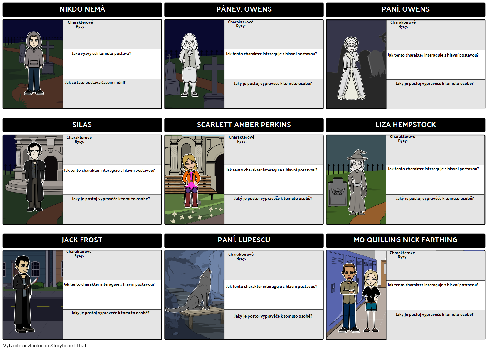 character-map-graveyard-book-storyboard-por-cs-examples