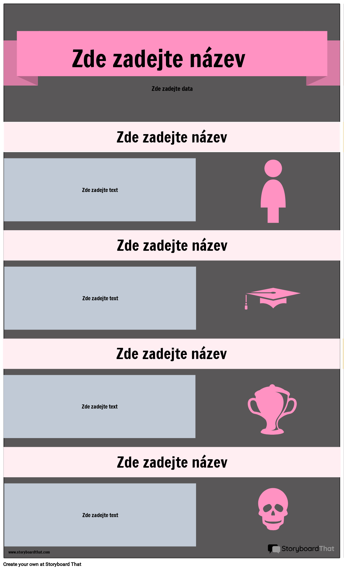 Infographic Životopis