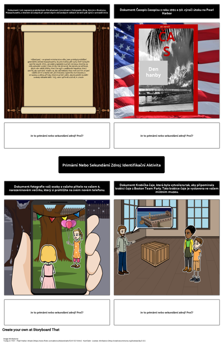 Primární a Sekundární Identifikační Zdroj: Student Copy