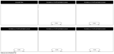 Propaganda Přiřazení Šablony