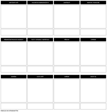 ŠABLONA - HRDINY CESTA