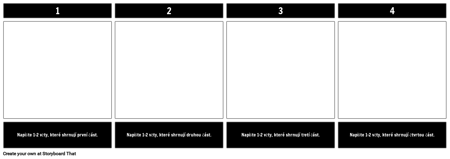 Shrnutí ve 4 Částech