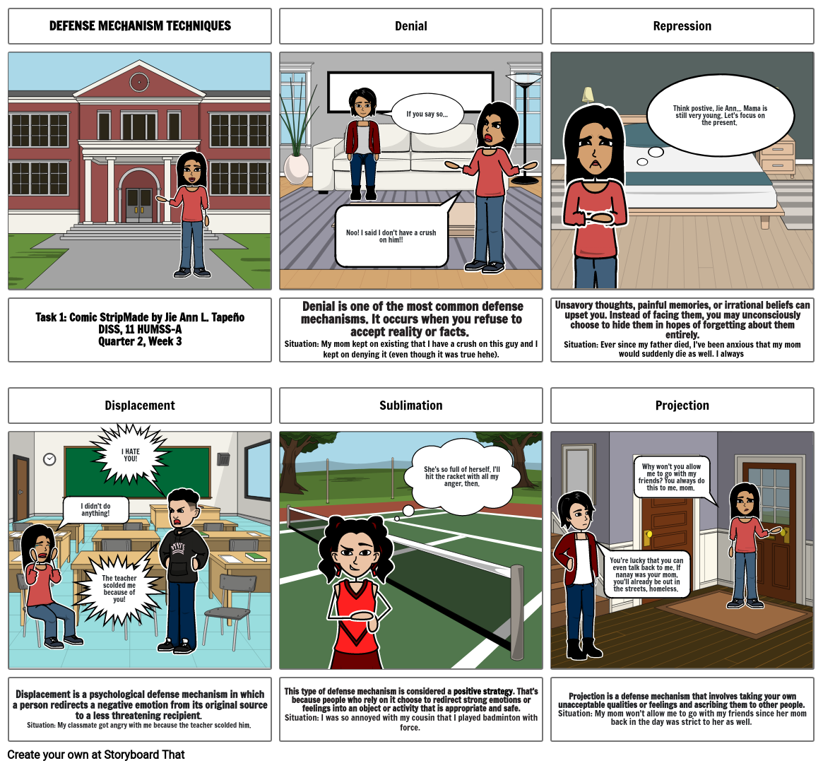 Task 1: Comic Strip, DISS Storyboard by d025fcfb