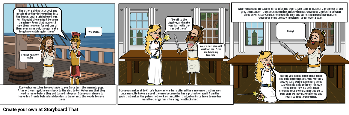The Odyessey Pt.2 Storyboard av d0596ad0