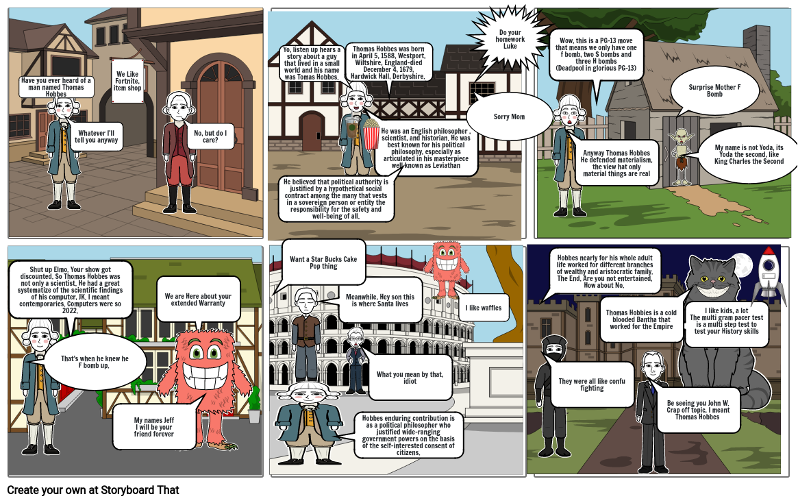 I love history Storyboard by d07869a7