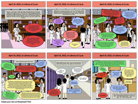 PETA#4 BIO COMIC STRIP