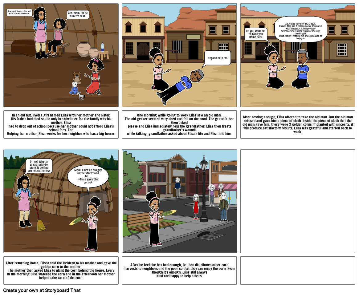 Elisha And Three Golden Corns Storyboard By D0a3f8e2 elisha-and-three-golden-corns-storyboard-by-d0a3f8e2