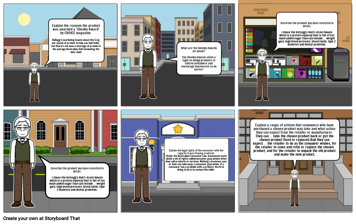 Kellogg's Nutri-Grain Smash Storyboard by d0c3dd59