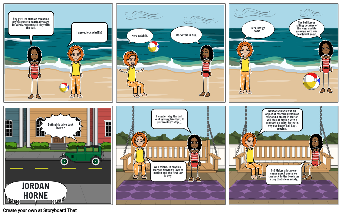 history comic strip assignment