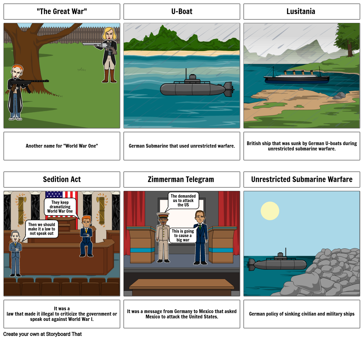 world-war-one-storyboard-by-d1bd17e8