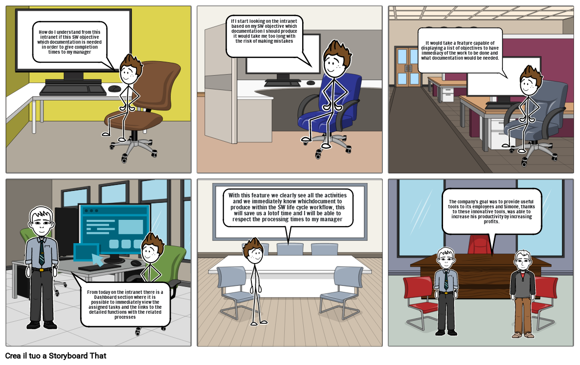 Intranet Dipendente Storyboard by d1ca4bed