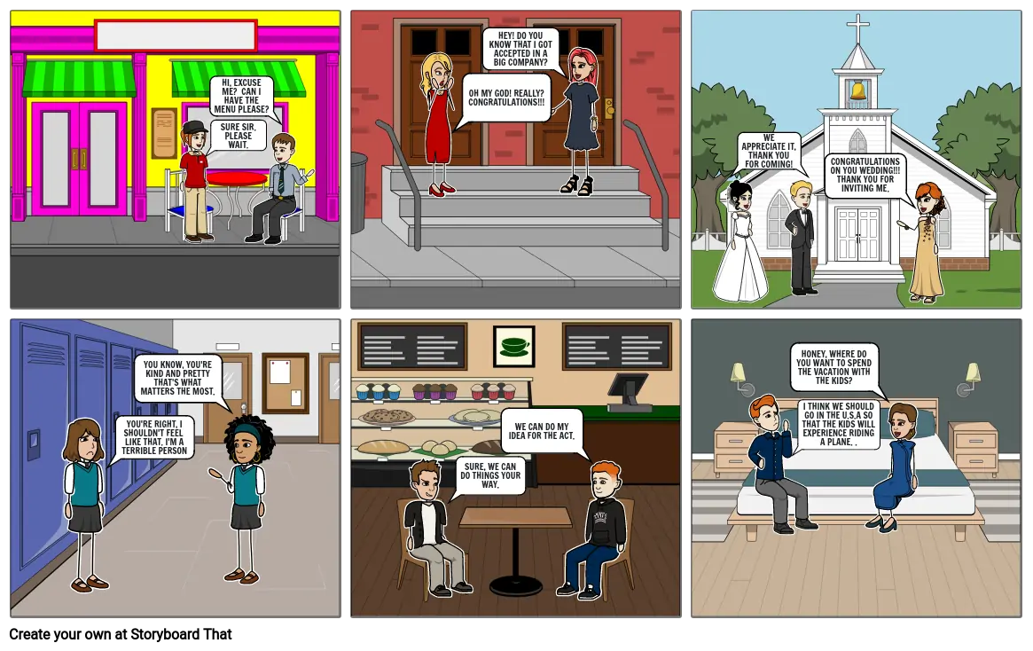 comic strip about communicative styles