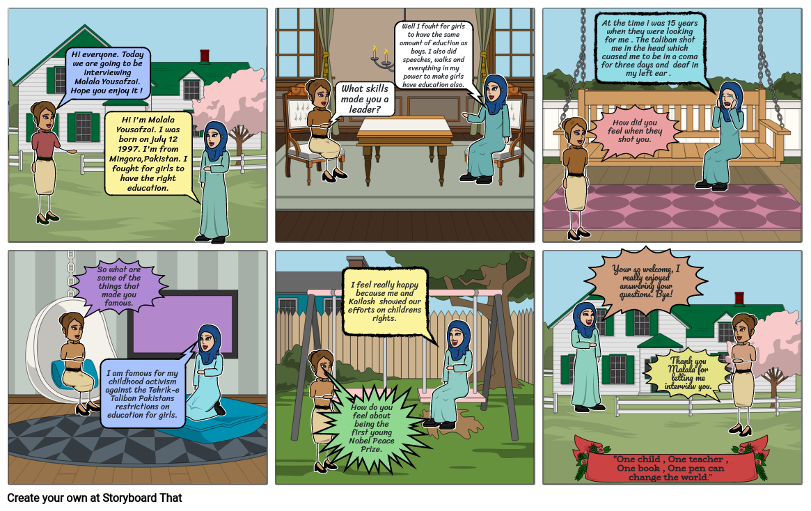 Biography comic Storyboard by d1f5f114