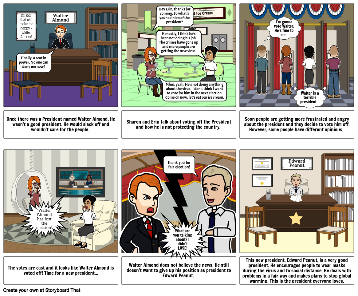 Life in a Representative Democracy Storyboard by d21a2f75