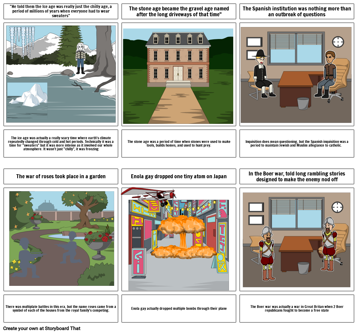 History Teacher Storyboard by d2ecedfe