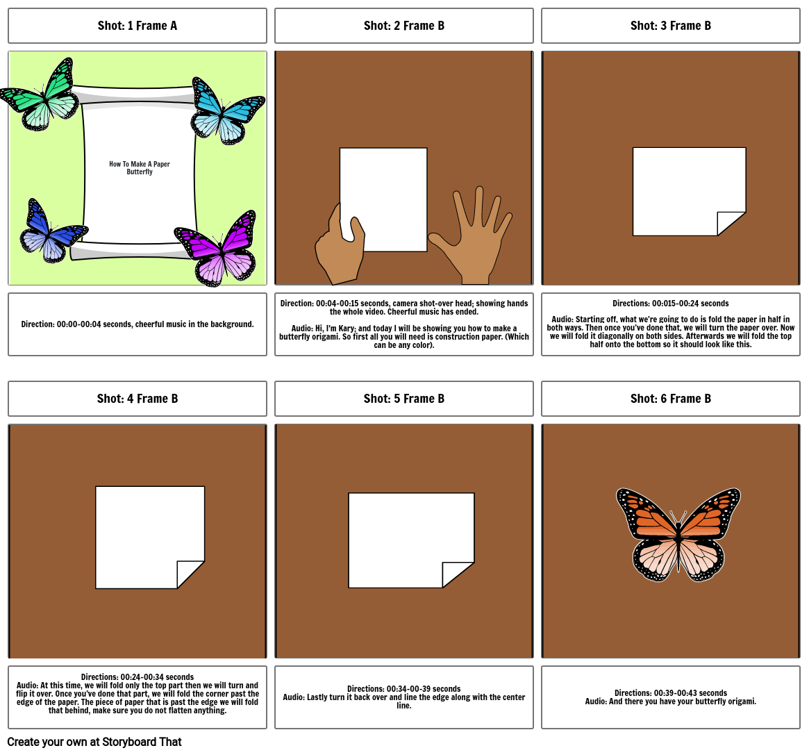 how-to-make-a-paper-butterfly-storyboard-von-d31e409b