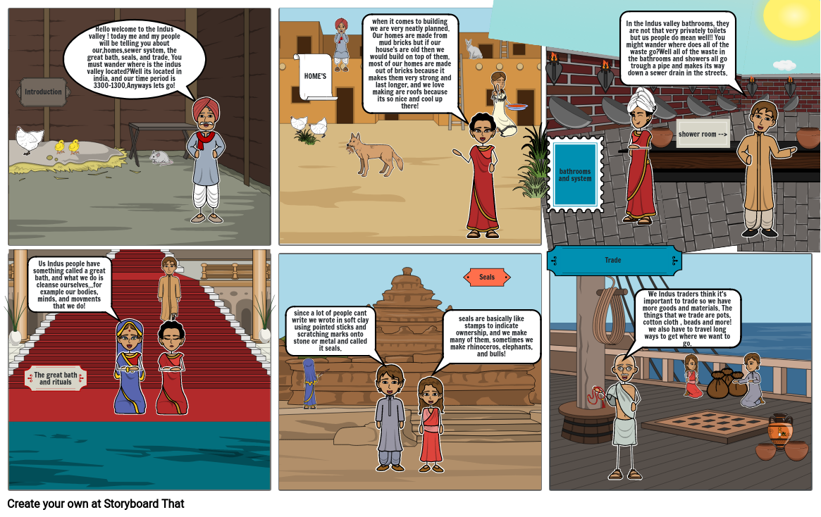 Alana indus valley Storyboard by d377b408
