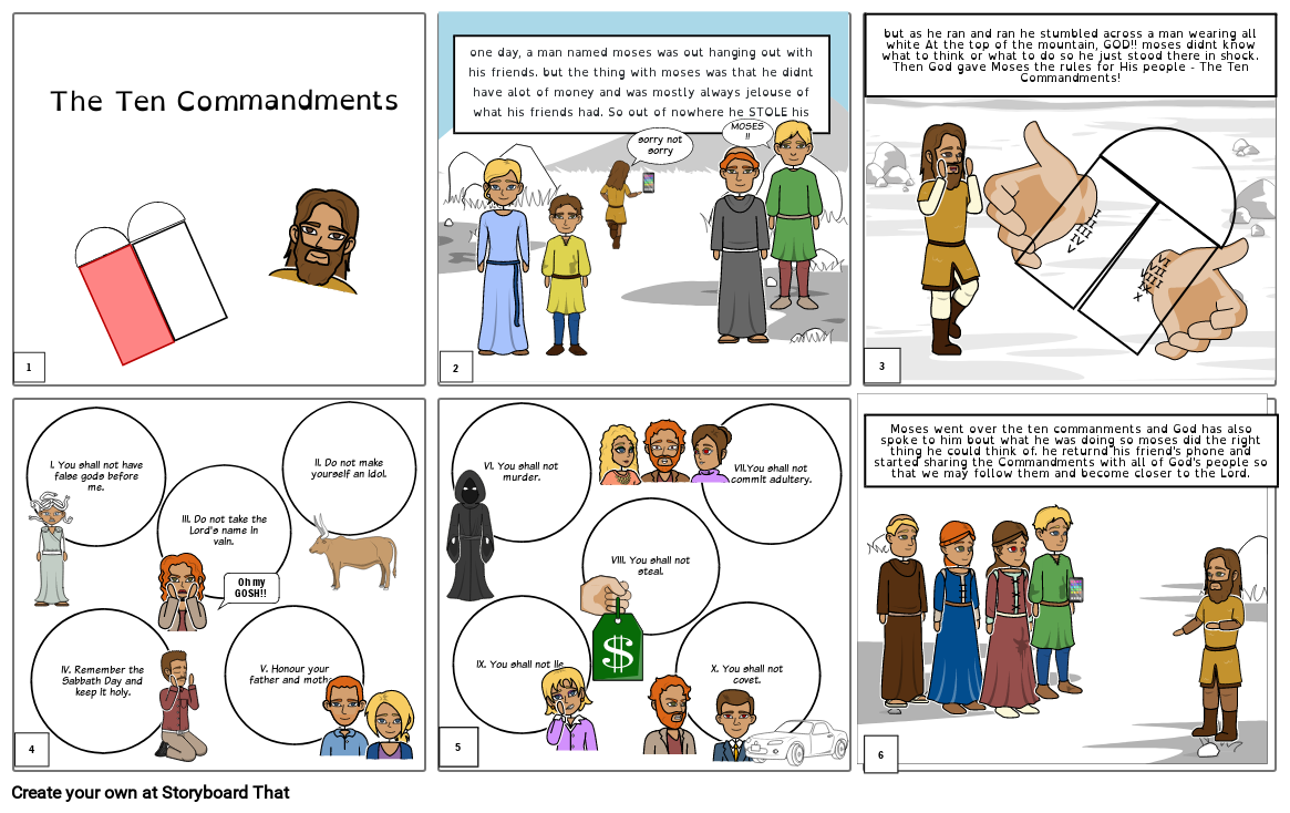 religion comic-book strip