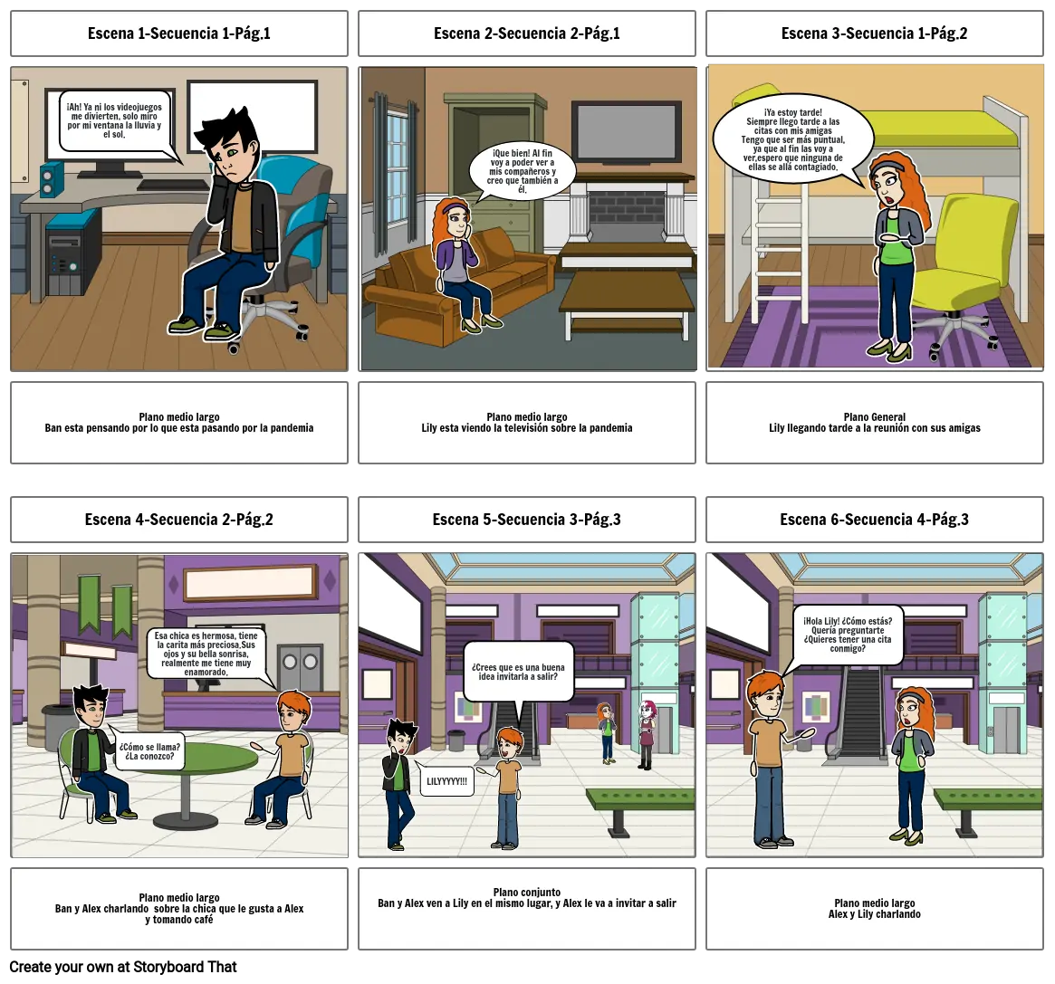 StoryBoard -Paula Bonilla Aula 2