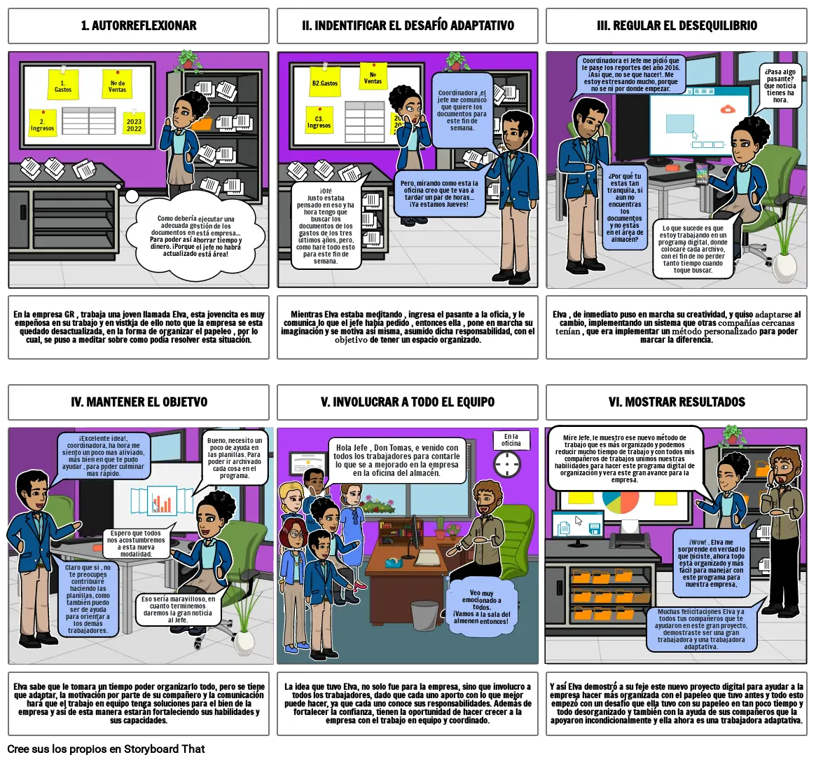 Storyboard DesafÍo Adaptativo Storyboard Por D433c140 1451