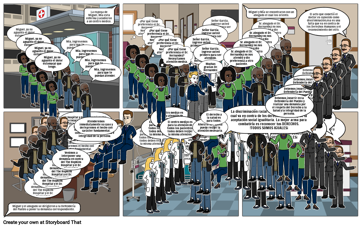 Derecho A La Salud Storyboard By D4916811 Derecho A La Salud Storyboard By D4916811