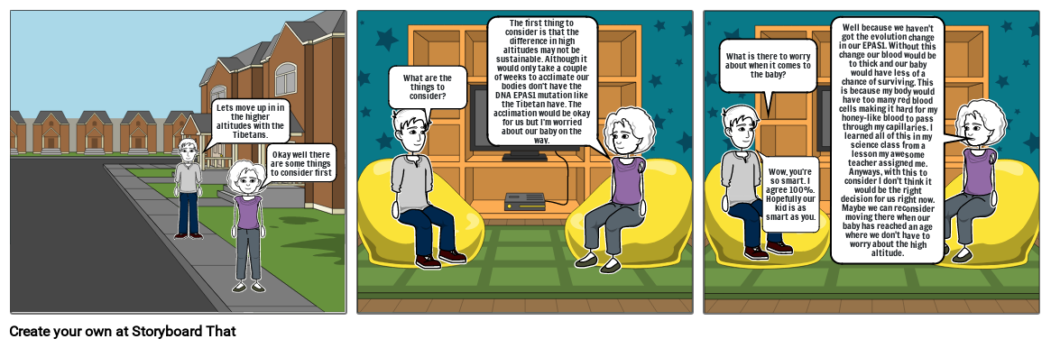 case study comic strip