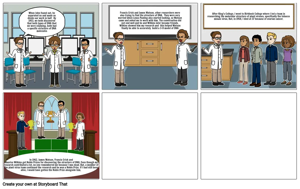 Rosalind Franklin Life