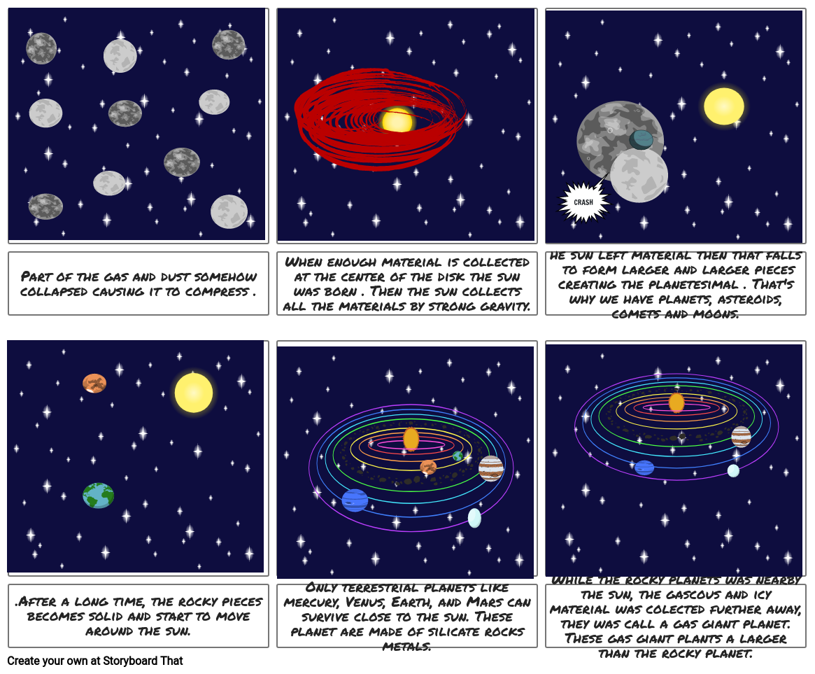 space Storyboard by d569e832