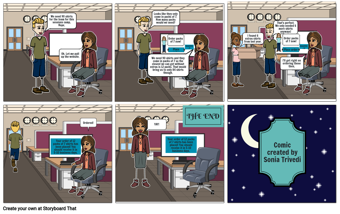 Math Inequalities Comic - Sonia Trivedi