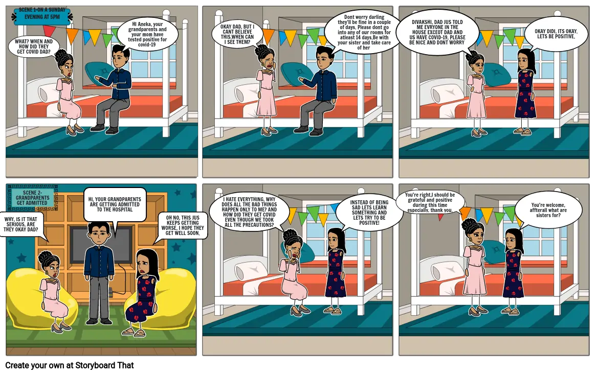 Aneka Shroff young warrior-comic strip