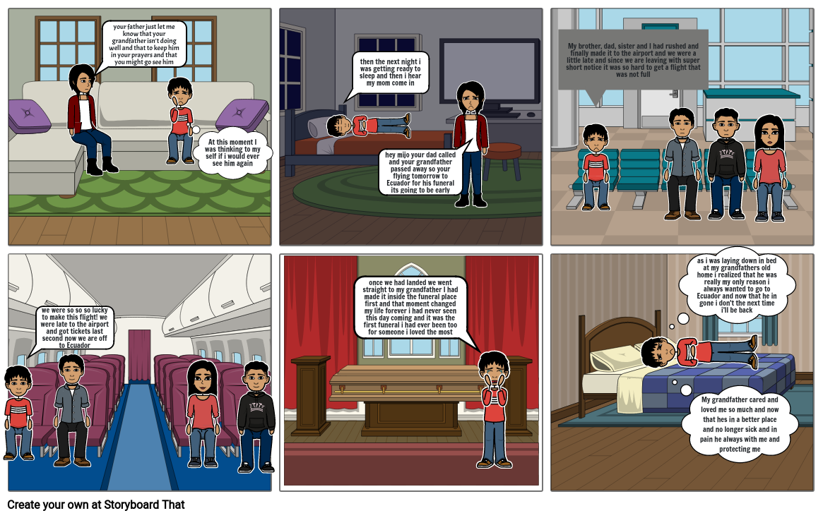 My graphic novel Storyboard by d5aa29c4